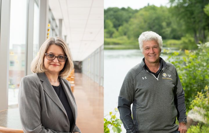 Clarkson Professors pictured that were awarded USDA Grant